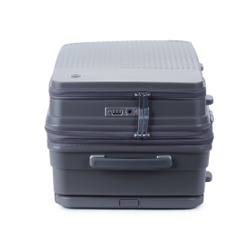 Velký cestovní kufr na kolečkách polypropylen TSA zámek 120 l Airtex 658