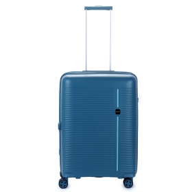 Střední cestovní kufr na kolečkách z polypropylenu 80l TSA Airtex 252