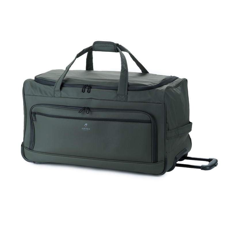 Cestovní taška na kolečkách látková voděodolná 100 l Airtex 828/72