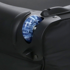Cestovní taška na kolečkách látková voděodolná 100 l Airtex 828/72