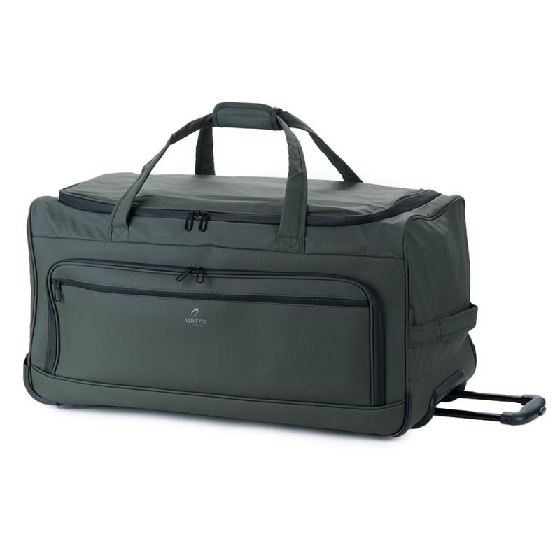 Veľká cestovná taška na kolieskach, látková, vodeodolná, 120 l, Airtex 828/82