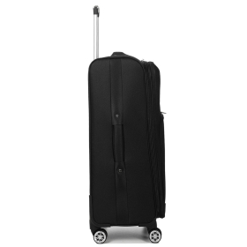 Veľký cestovný kufor XXL na kolieskach látkový 120l Worldline 619