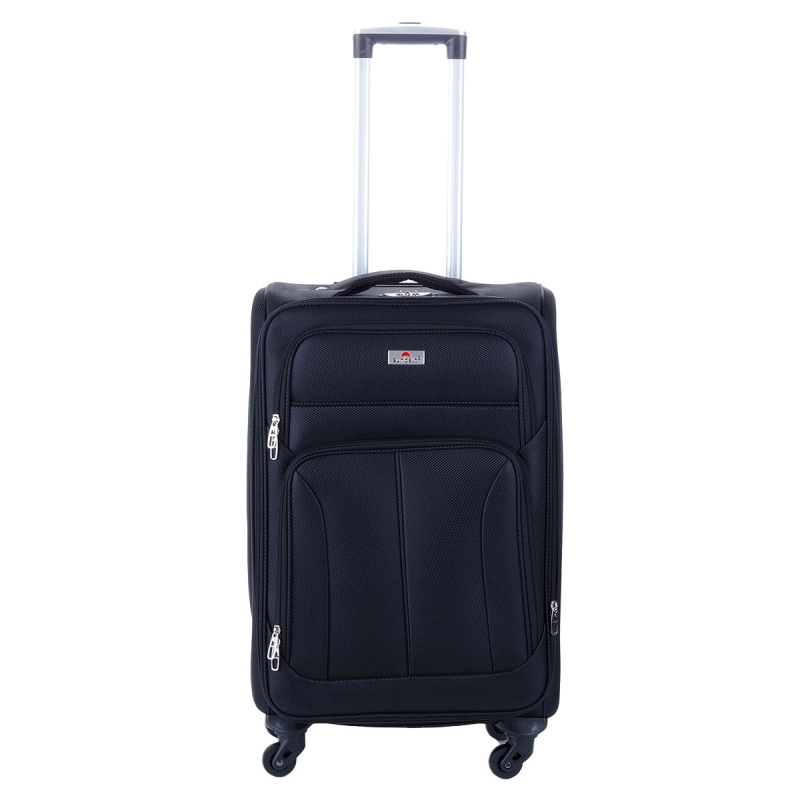 Stredný cestovný kufor na 4 kolieskach s expandérom 80 l 655