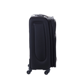 Stredný cestovný kufor na 4 kolieskach s expandérom 80 l 655
