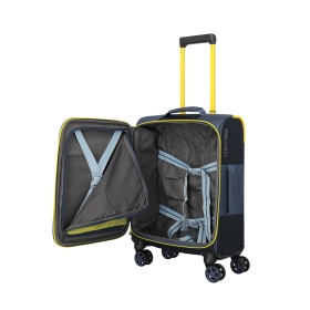 Kabinový kufor do lietadla 55×40×20, malý, látkový, 40 l Travelite 8000047