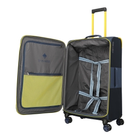 Velký cestovní kufr na kolečkách, látkový 80 l Travelite 8000049