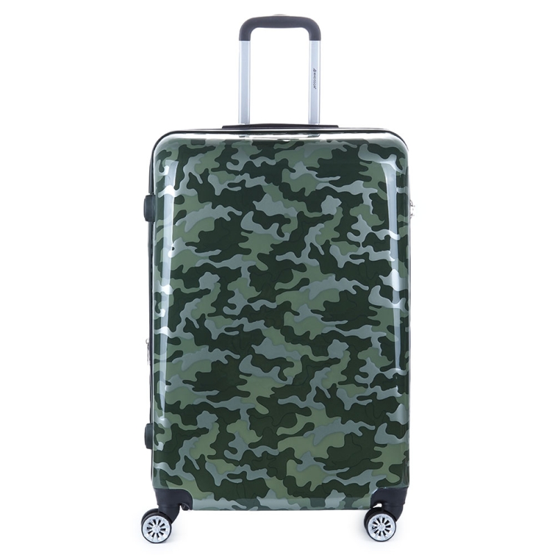 Velký cestovní skořepinový kufr na 4 kolečkách 100 l CAMO 26820