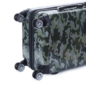Střední cestovní skořepinový kufr na 4 kolečkách 70 l CAMO 26820
