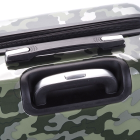 Střední cestovní skořepinový kufr na 4 kolečkách 70 l CAMO 26820