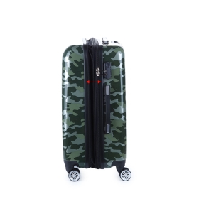 Střední cestovní skořepinový kufr na 4 kolečkách 70 l CAMO 26820