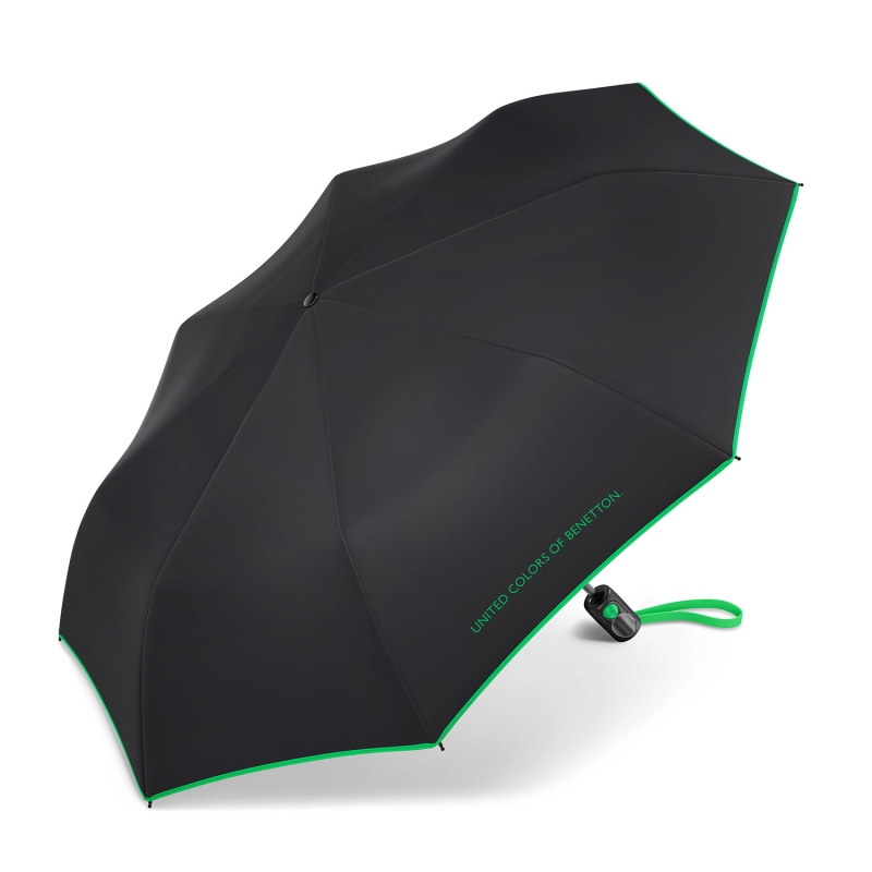 Benetton Skládací automatický deštník malý 5660