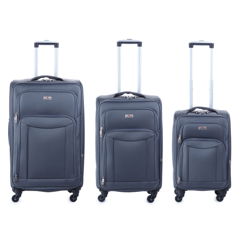 Sada cestovních kufrů na 4 kolečkách 40l, 50l, 90l Laurent 9774