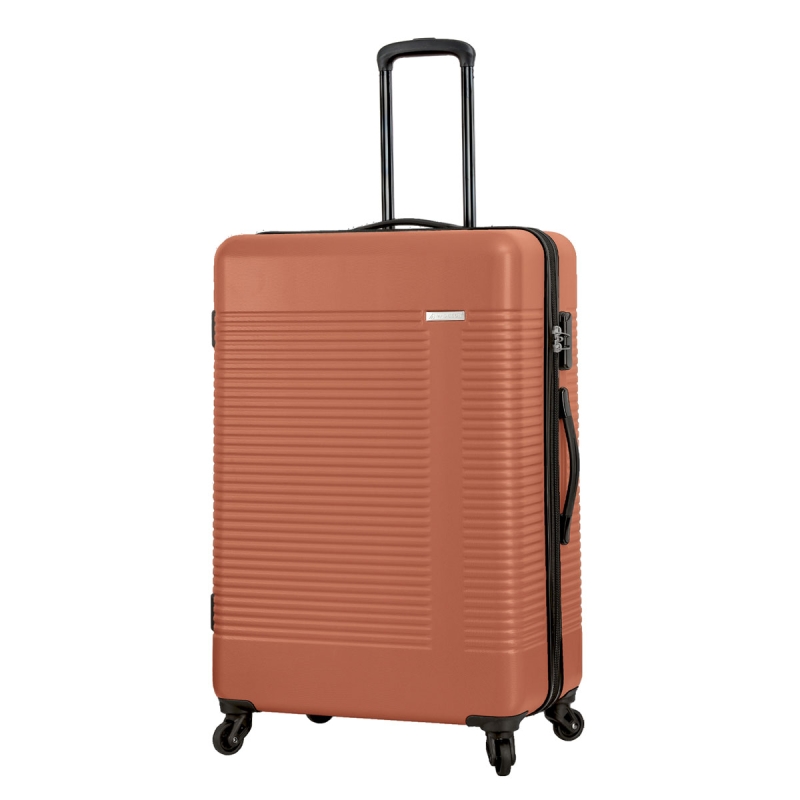 Velký levný cestovní kufr 100 l na 4 kolečkách z ABS 56205
