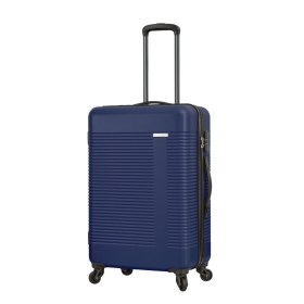 Stredný lacný cestovný kufor 60 l na 4 kolieskach z ABS 56205