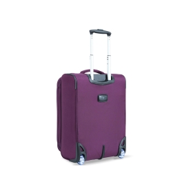 Malý měkký kufr do letadla 55 × 40 × 20 cm na 2 kolečkách 40 l Snowball 48503
