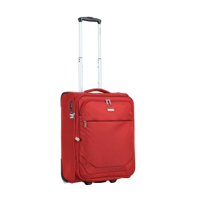 Malý měkký kufr do letadla 55 × 40 × 20 cm na 2 kolečkách 40 l Snowball 48503
