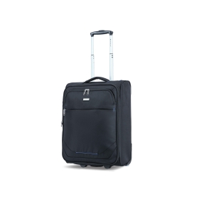 Malý měkký kufr do letadla 55 × 40 × 20 cm na 2 kolečkách 40 l Snowball 48503