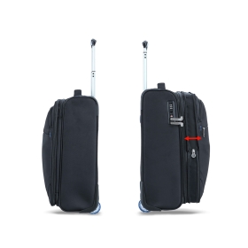 Malý měkký kufr do letadla 55 × 40 × 20 cm na 2 kolečkách 40 l Snowball 48503