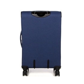 Střední textilní cestovní kufr na kolečkách s expandérem TSA 70 l Airtex 828