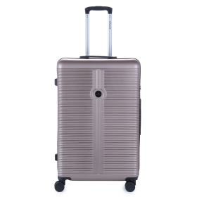 Veľký cestovný kufor na 4 kolieskach, tvrdý ABS, 100 l, Worldline 631