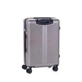 Střední cestovní kufr na 4 kolečkách, tvrdý ABS, 60 l, Worldline 631