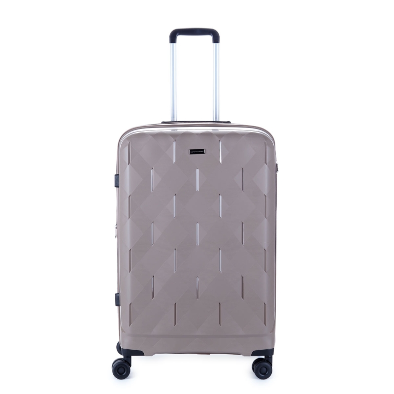 Velký cestovní kufr na 4 kolečkách polypropylen 120l 295