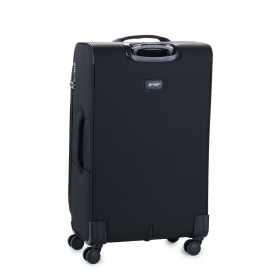 Veľký textilný cestovný kufor na 4 kolieskach, 100 l TSA Airtex 839