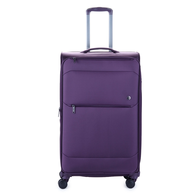 Veľký textilný cestovný kufor na 4 kolieskach, 100 l TSA Airtex 839