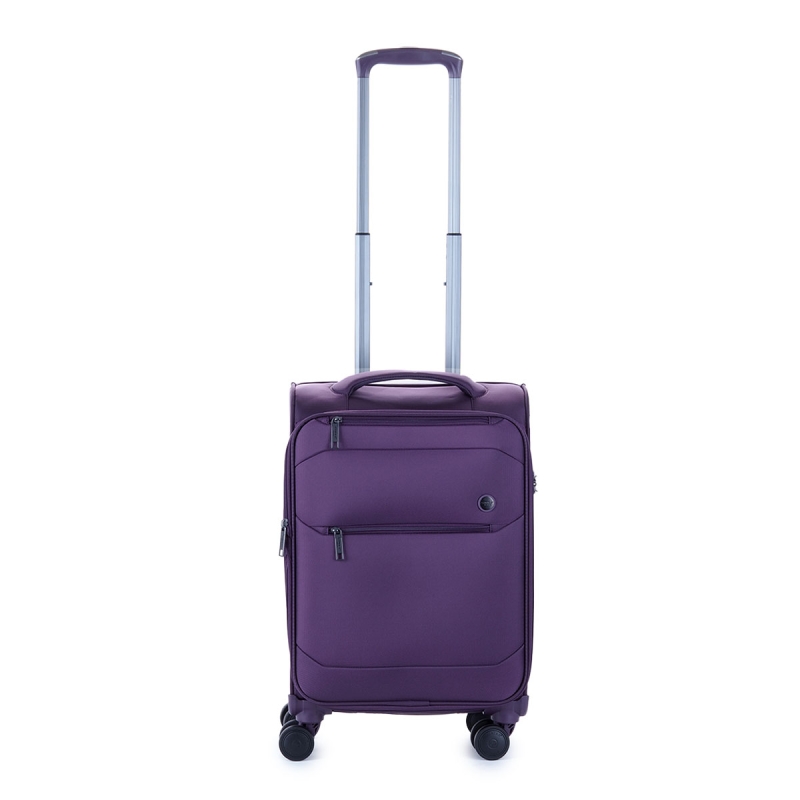 Malý cestovný kufor na 4 kolieskach kabínový 40 l TSA Airtex 839