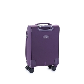 Malý cestovný kufor na 4 kolieskach kabínový 40 l TSA Airtex 839