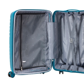 Střední cestovní kufr na 4 kolečkách, polypropylen, 80 l, 65103