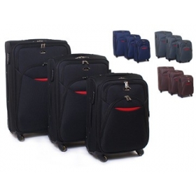 Sada cestovních kufrů s expandérem 40l, 60l, 90l Suitcase 013