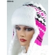 Zimní dámská čepice ušanka barvy 029