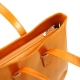 Velká dámská kabelka kožená italská shopper A4