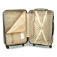 Suitcase 622 skořepinový kufr velký 49x28x74 cm