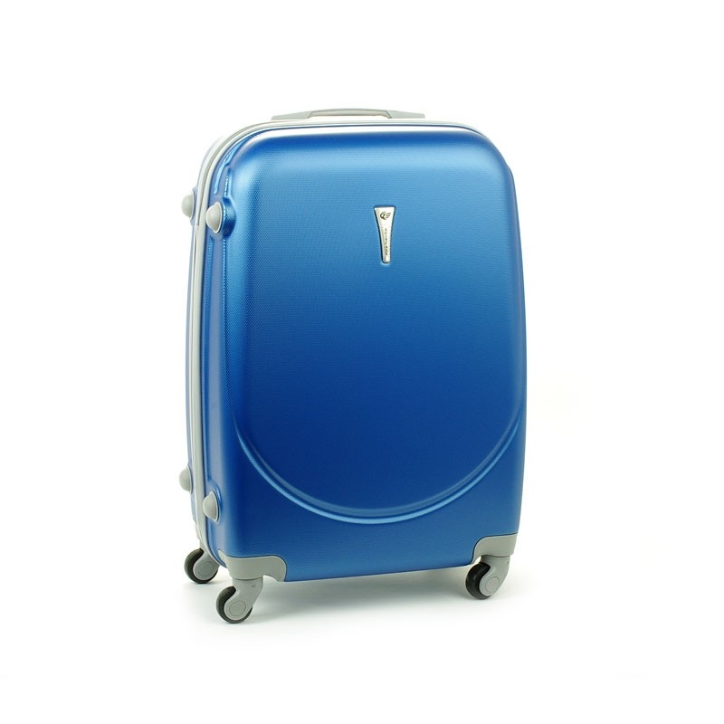 Suitcase 606 škrupinový kufor veľký 50x26x73 cm