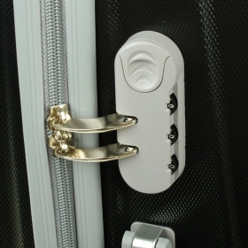 Suitcase 606 skořepinový kufr velký 50x26x73cm