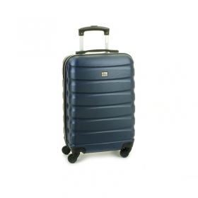 David Jones 1030 skořepinový kufr malý 30l barva modra