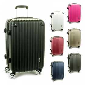 Suitcase 622su stredný škrupinový kufor 66x45x27 cm