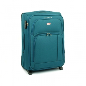 SUITCASE 91074 cestovný kufor stredný, mořská modrá 43x27x64 cm
