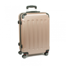 Lumi 218 cestovný kufor malý  sv. růžová 37x23x55 cm