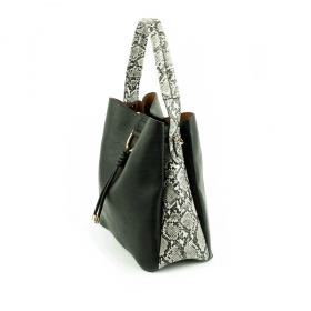 Tom&Eva 19g-2888 Velká dámská kabelka shopper bag (snake)