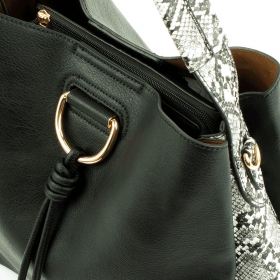 Tom&Eva 19g-2888 Velká dámská kabelka shopper bag (snake)