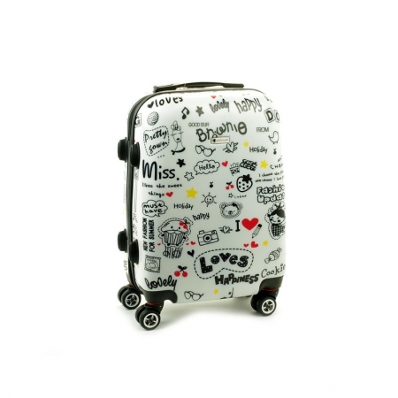 Airtex Worldline 808 cestovní kufr Love 55x37x20 cm